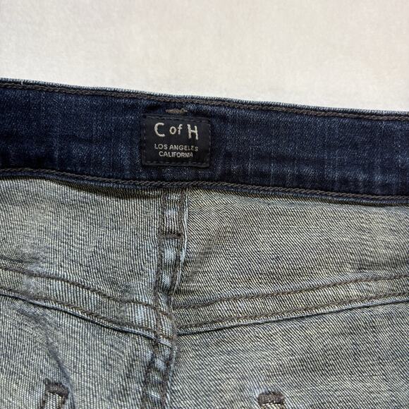 Citizens of Humanity Rocket Crop Mid Rise Skinny Blue Jeans Dark Wash Size 31 - Picture 10 of 16